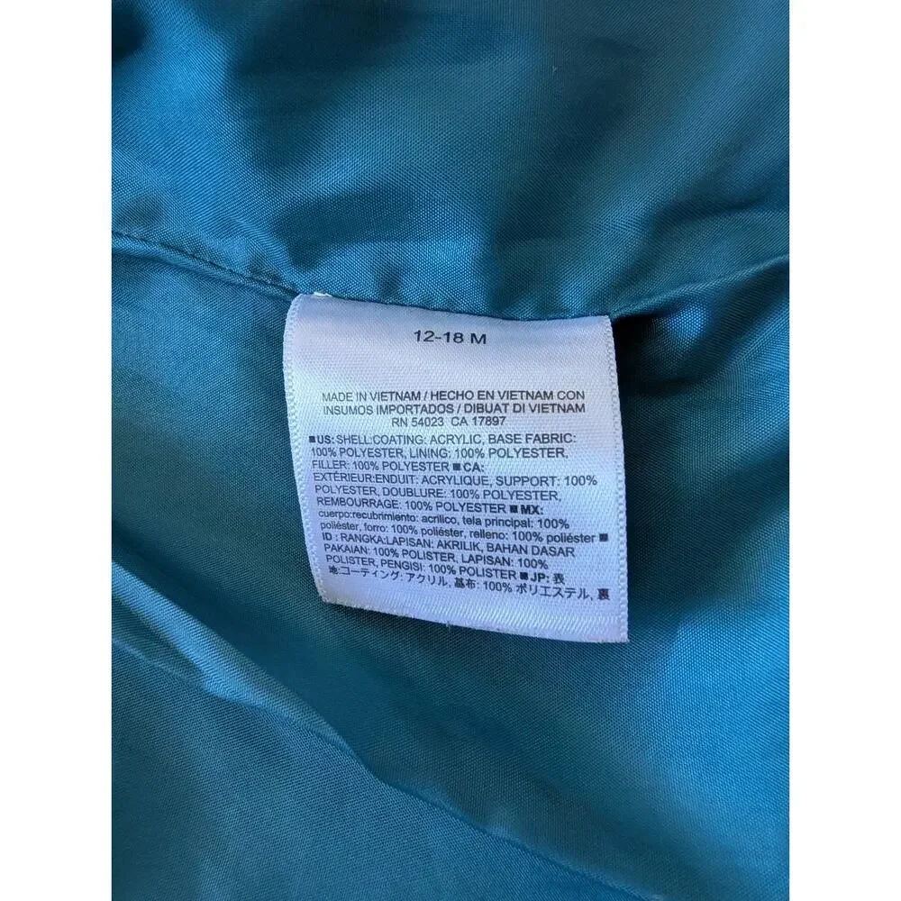 Old Navy Frost Free Puffer Jacket Toddler size 12-18M
